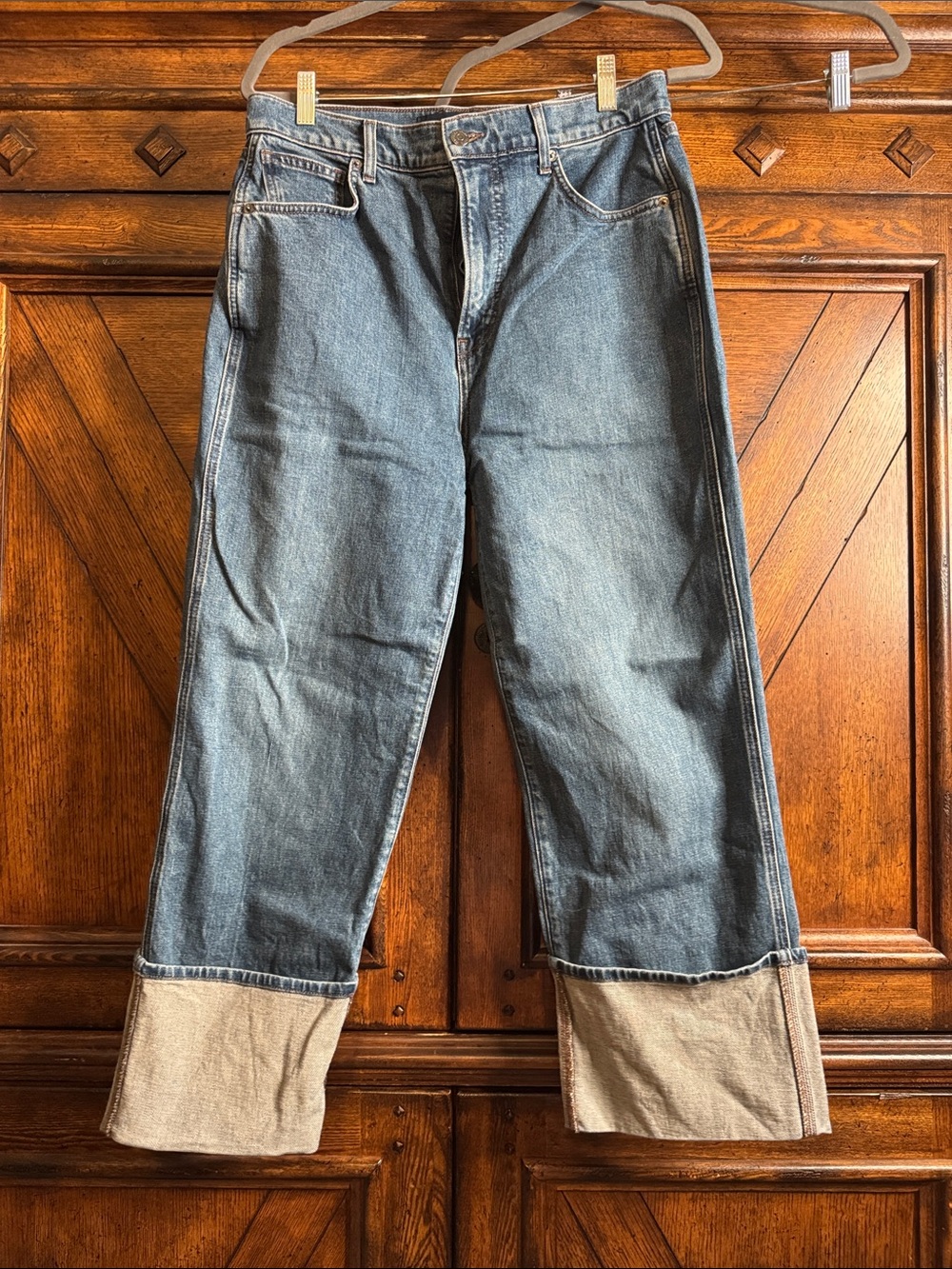 Veronica Beard Dylan Cuffed Jeans 30